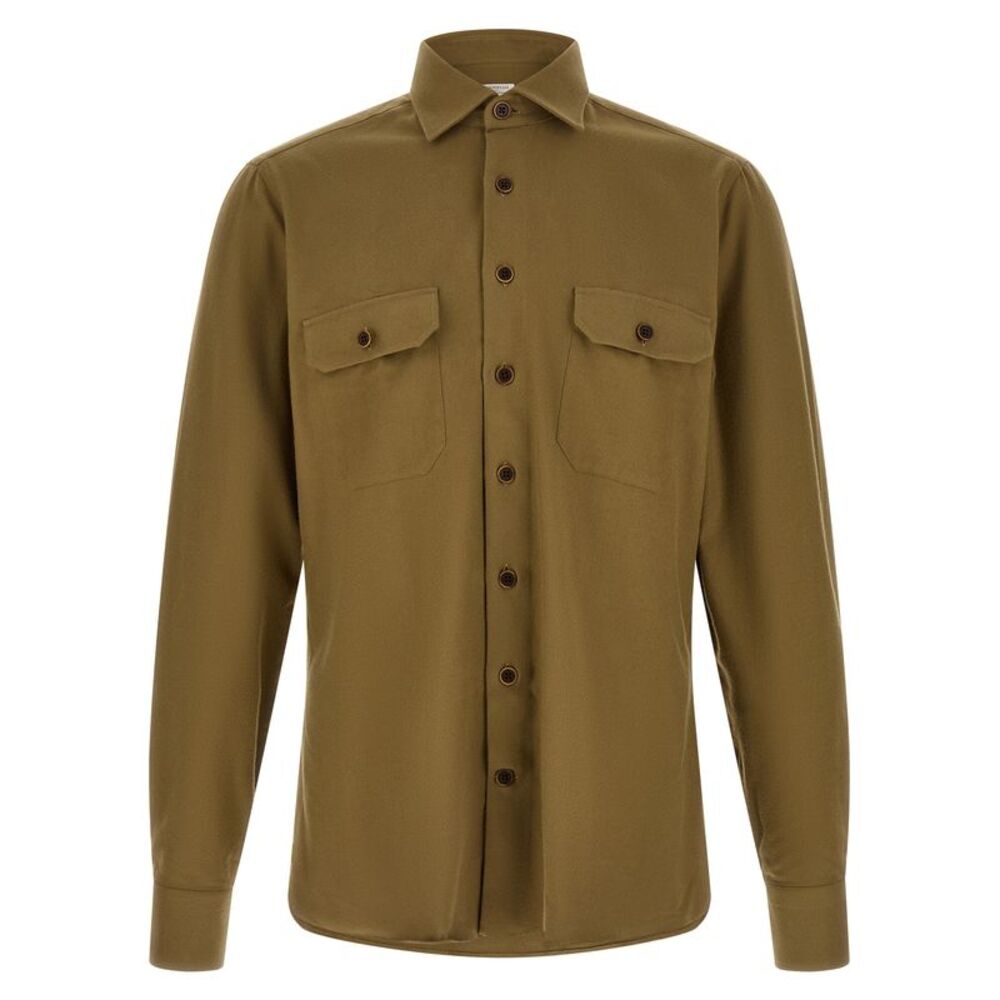 BORRIELLO Bicolor Cotton Men's Blouse